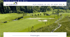 Desktop Screenshot of golfrendena.it