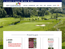 Tablet Screenshot of golfrendena.it
